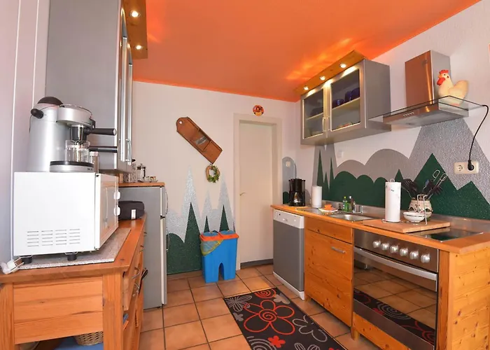 Steinbach Nahe Skihalle Oberhof Daire *